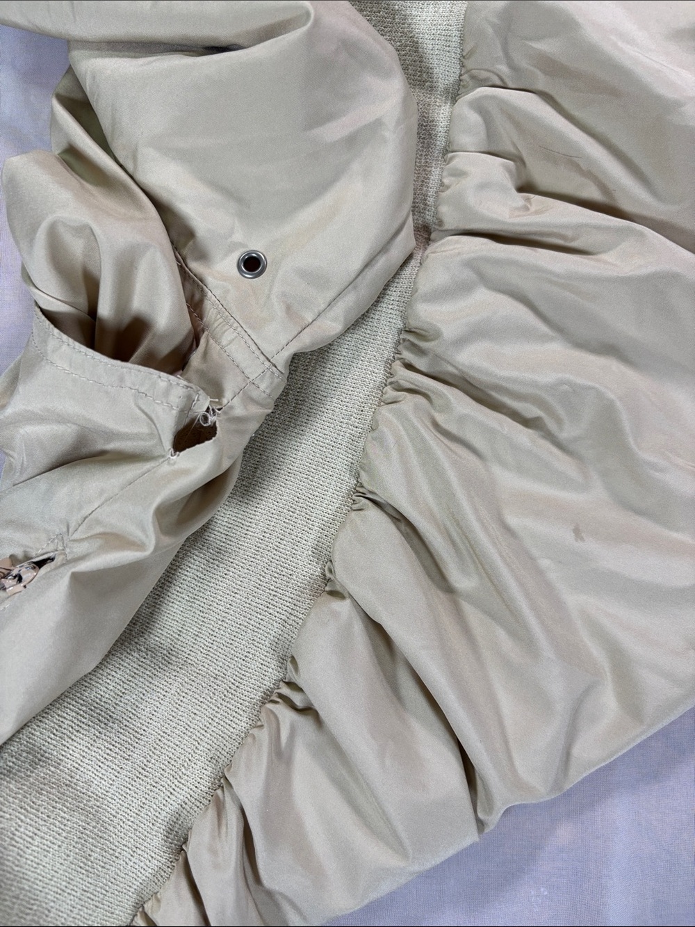 Polo by Ralph Lauren Sport Beige Pullover Windbreaker Men’s Jacket Sz M Half Zip - Picture 11 of 15